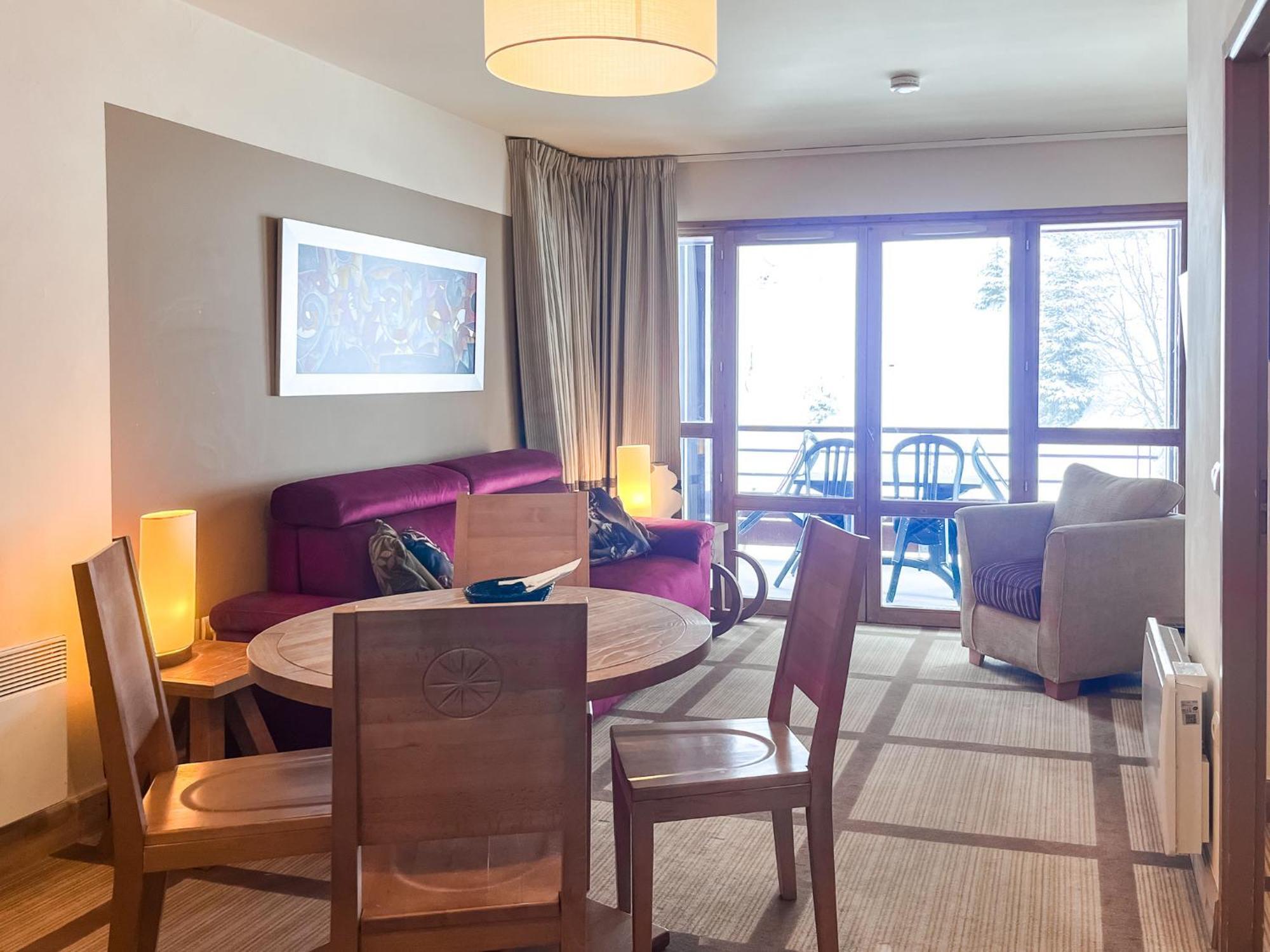Large One-Bedroom Apartment, Wheelchair Adapted, Les Terrasses D'Eos Flaine Exterior foto